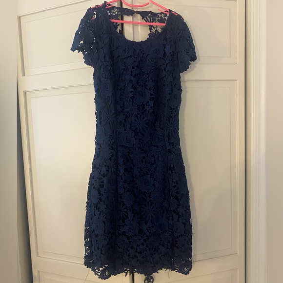 Lulus homecoming dress, navy blue, never worn - Picture 2 of 2